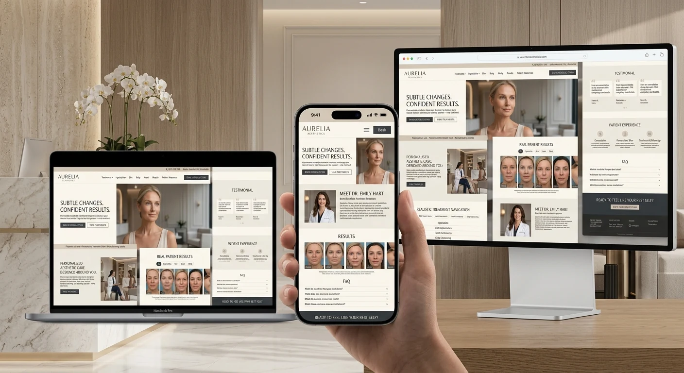 Atelier Aesthetics website project
