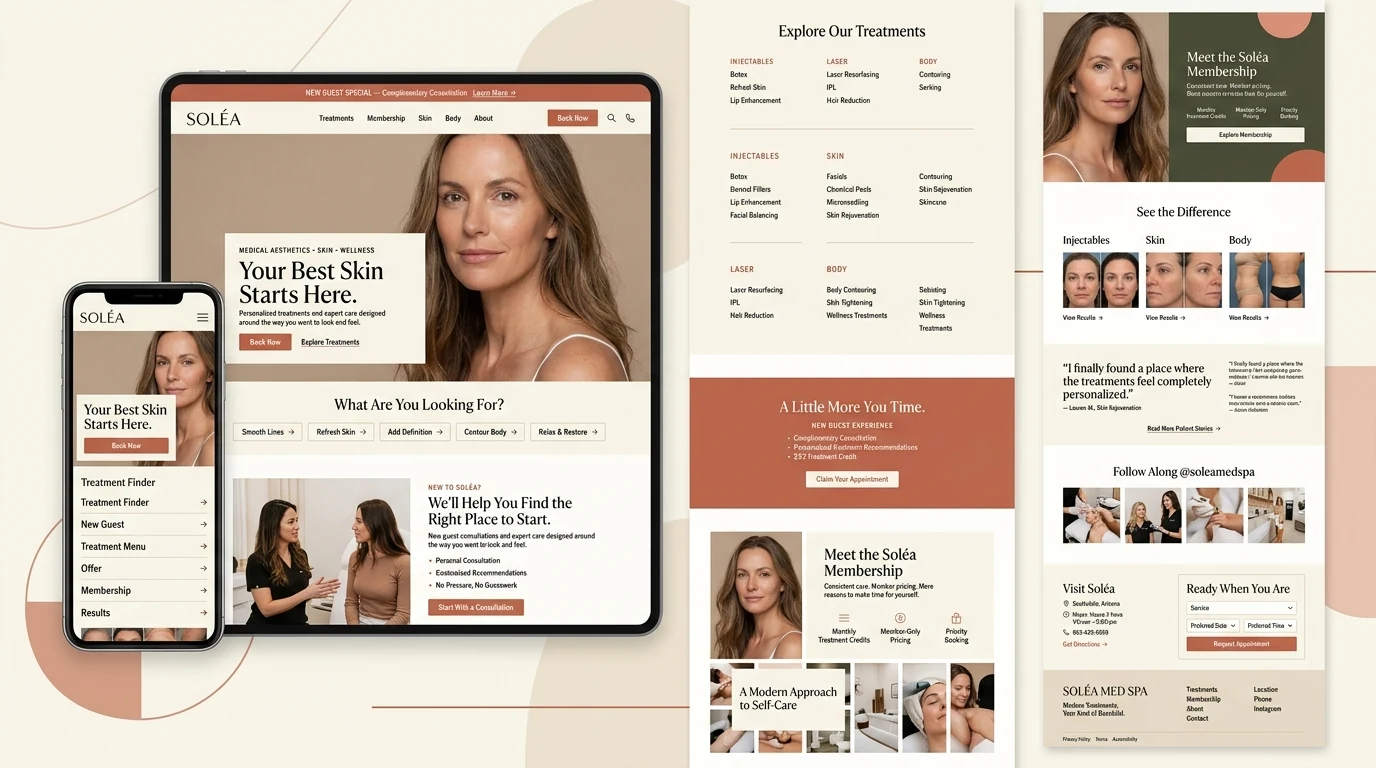 Nova Skin Clinic website project